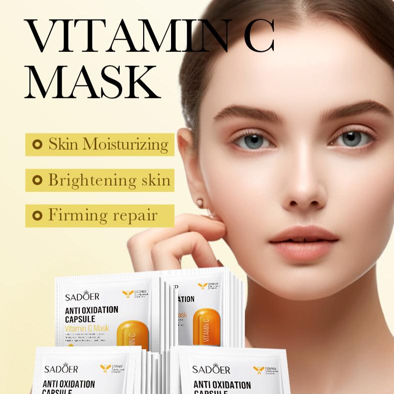 Vitamin C Capsule Mask 25g Moisturizing and Moisturizing Mask