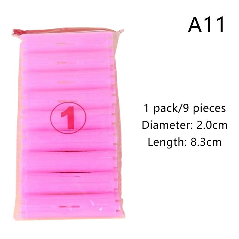 7/8/9/10 Stuks Hittevrije Krultang Geen Hitte Haarrollers Krulspeld Trek Kern Luie Krullen Flexi Staaf Golfvormers Haarstyling Tool