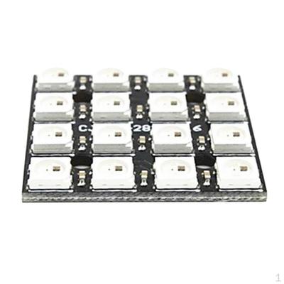 WS2812 5050 RGB 4X4 LED Páskový Modul Ovladače Pro Raspberry Pi