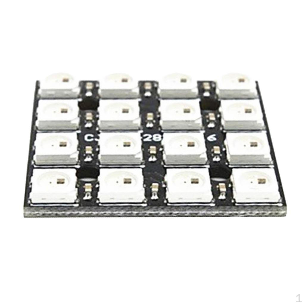 

Плата модуля драйвера світлодіодної стрічки WS2812 5050 RGB 4X4 для Raspberry Pi