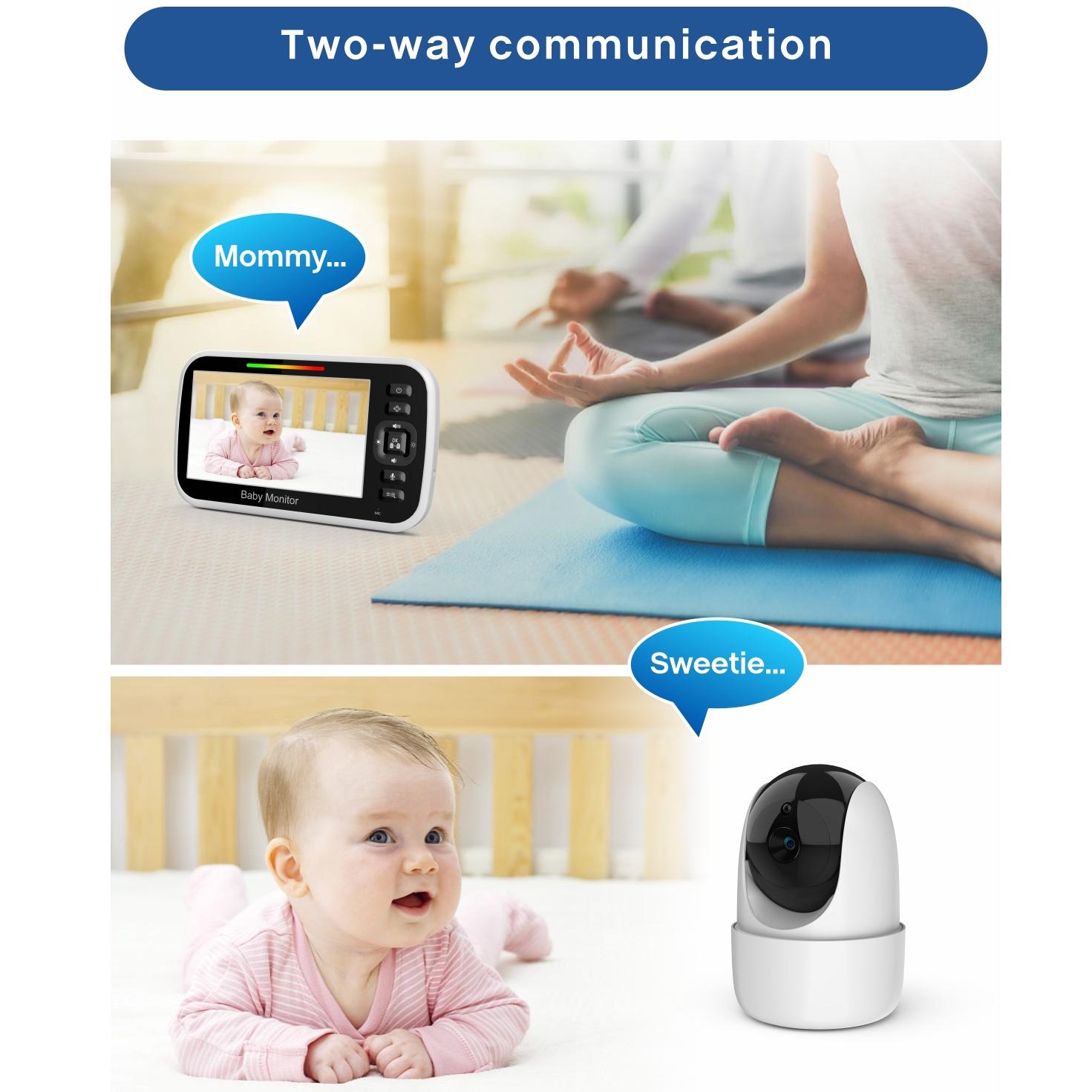 Hot baby monitor with two way communication Cheap Sale