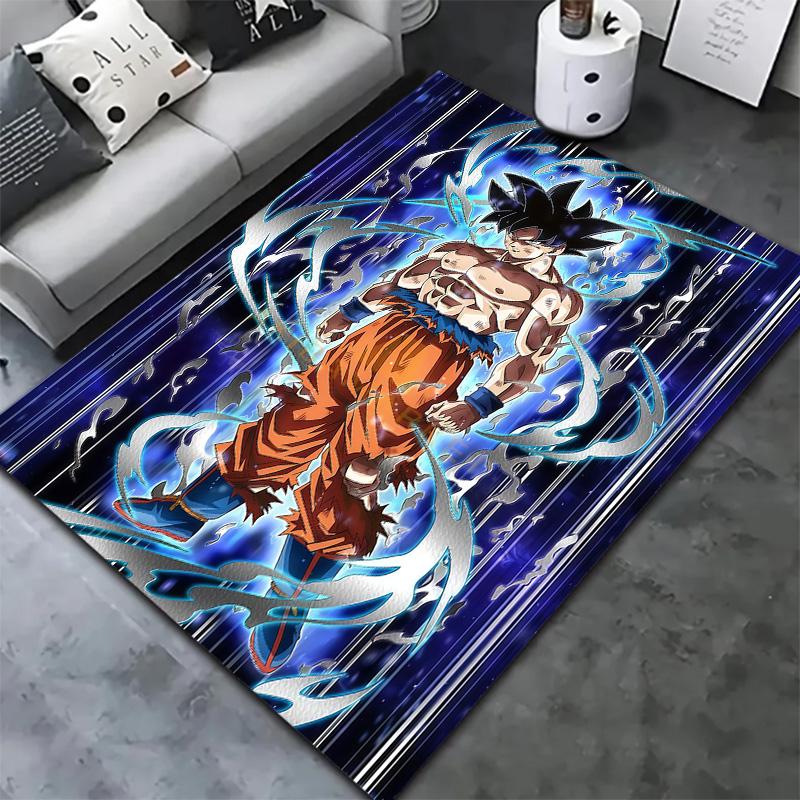 Son Goku Carpet Rug For Living Room Bedroom Home Sofa Decoration Kids Play Nonslip Floor Mat