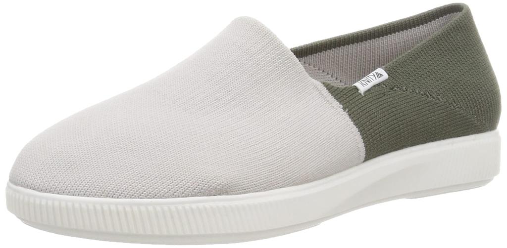 Nitty KN727 Size Office Knit Slippers with Summer Beige, 26.0 Cm, Mesh, Washable, Shoes, Tuck-In Heels,