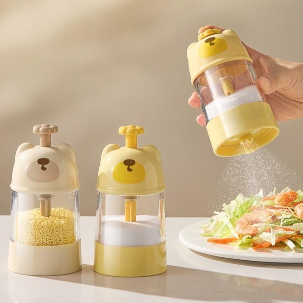 Leak-proof Sealed Seasoning Jar Quantitative Seasoning Box Salt Bottle Seasoning Container  Cooking
