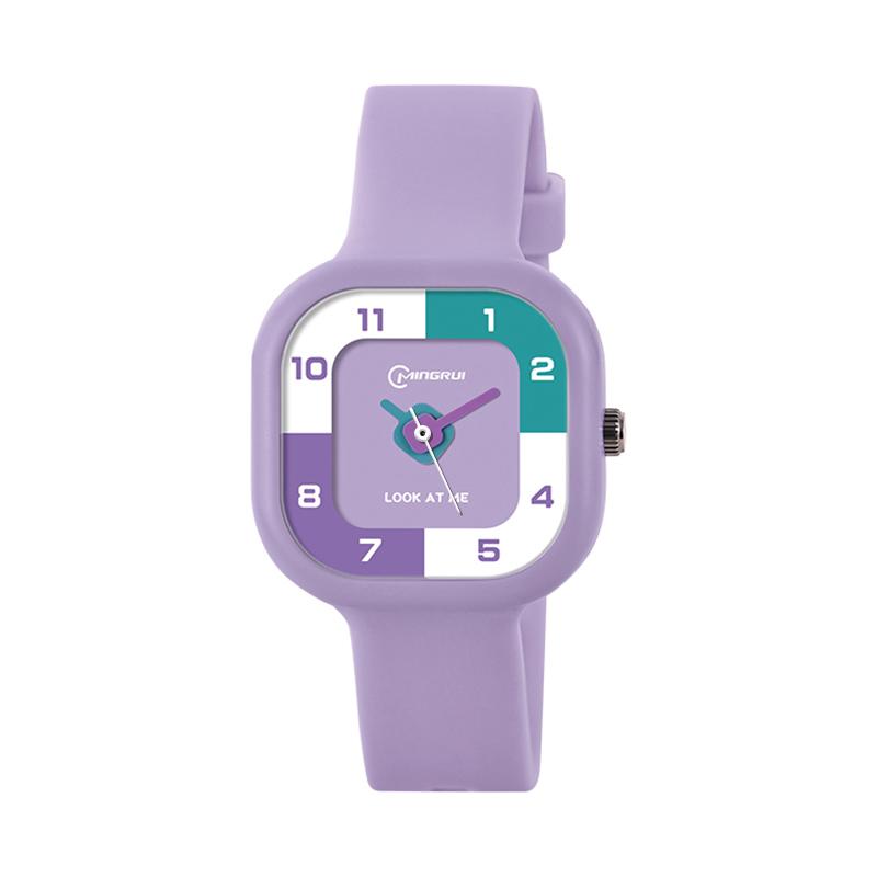 UTHAI CA05 Women's Square Watch Student Sports Watches Korean Edition Simple 30M Waterproof Couple Wristwatch Men's Clock
