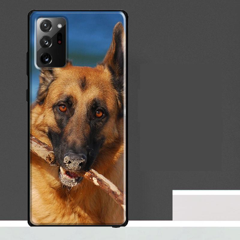 German Shepherd Dog Case For Samsung Galaxy S25 S24 S23 Ultra S9 S10 S20 S21 S22 Plus S23 FE S25 FE Phone Cover