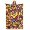 Super Soft kamen rider anime Throw Blanket Premium Flannel Fleece Lightweight Bed Blanket Fuzzy Plush Bedspread All Season Use