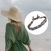 DIY Bohemian Wooden Bead Waist Rope Braided Tassels Belt Ethnic Style Belts