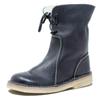 Low-top Snow Boots for Women in Plus-size Shoes, Low-heeled Round-toe Boot Boots