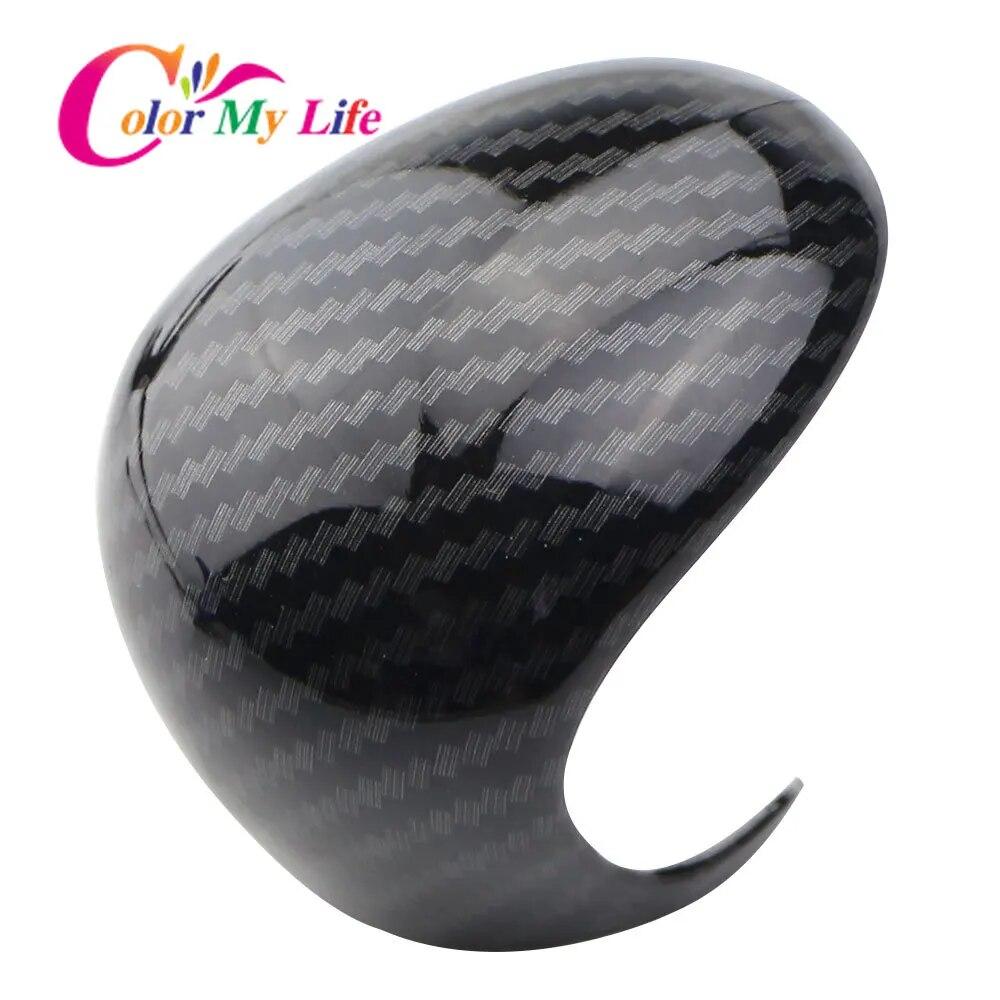 Color My Life for Toyota C-HR CHR 2016 -  AT ABS Car Shift Knob Protection Cover Gear Head Shift Collars Accessories