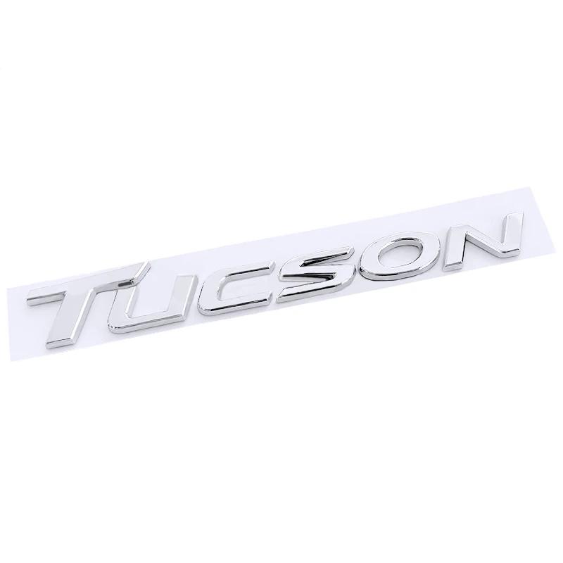 rlapg3 ABS Car Trunk Rear Badge Sticker for Hyundai ELANTRA SANTAFE TUCSON SONATA Logo Auto Decal Emblem Exterior Accessories