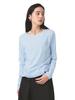 Ray Beams L/S TEE Basic Long Sleeve T-Shirt, Women's, Blue, One Size