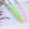 Nail Art Brush Liner Dotting Fan Design Acrylic Flat Crystal Painting Drawing Carving Pen UV Gel Manicure Tool Set