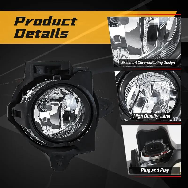 LED-Nebelscheinwerfer-Baugruppe Für Toyota Hilux Vigo MK7 2011 2012 2013 2014 2015 Auto Frontstoßstange Halogenbirne Mit Kabeln Wasserdicht 12V