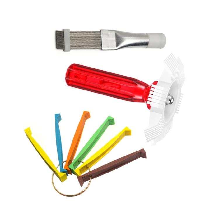 Air Conditioning Brush Set Includes Fin Comb Air Conditioner Fin Cleaner Condenser Radiator Fin Comb Alignment Tool
