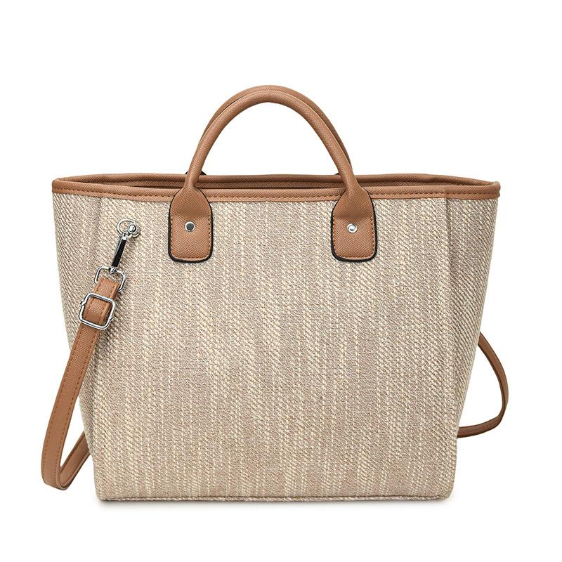 Stylish new bucket bag large capacity portable shoulder messenger tote bag