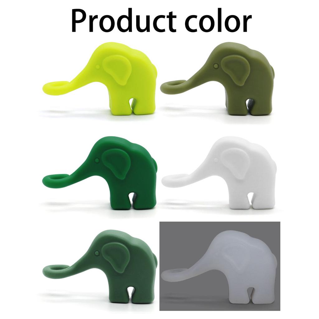 Decorative Elephant Plant Support Stake Food Grade Materials Fit for Stem Stabilization Soil Water Growth Stability Tool