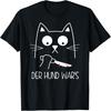 _Erkennne Die Schilchen_ - Middle Finger Cat T-Shirt Gift T-Shirt