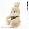 Plush Bunny Toy With Scarf And Carrot Design For Kids Gift Collection