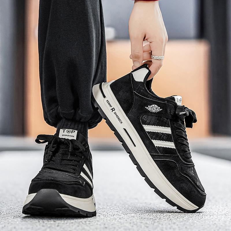Scarpe da Ginnastica Comode da Studente alla Moda Casual da Uomo Quattro Stagioni Scarpe Traspiranti con Suola Morbida di Tendenza per Ragazzi