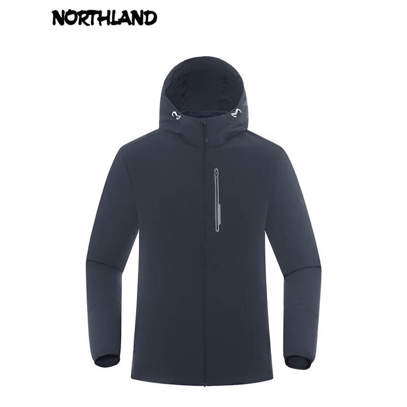 NORTHLAND Men's Hooded UV Protection Hiking Jacket NKJFH5355S
