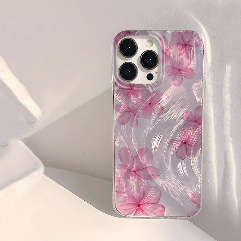 

Floral Pattern Phone Case For iPhone 16 Cases iPhone 16e 15 14 13 12 11 Pro Max XS X XR 7 8 Plus SE Shockproof Bumper Cover iPhone 13 Pro