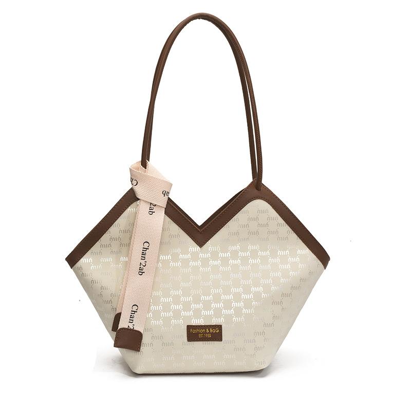 

Новая Универсальная Сумка-тоут Большой вместимости Женская Модная Повседневная Дорожная Сумка на плечо