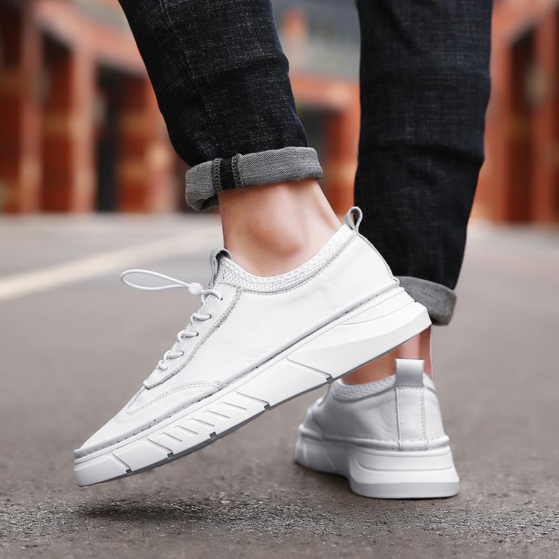 Мужская спортивная обувь из натуральной кожи — фото 6