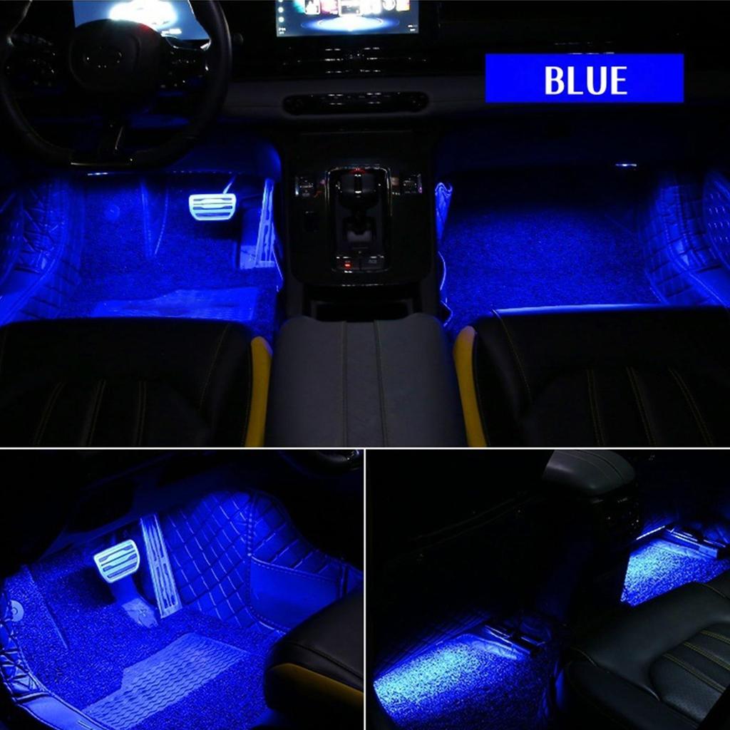 Ambient Lighting For Car Adjustable USB Lamp With USB Port Interior Ambient Lighting For Truck SUV Tractor Trailer