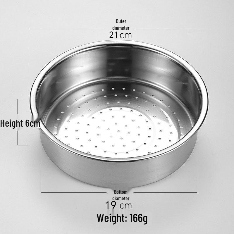 

Универсальная пароварка из нержавеющей стали для электрической рисоварки: Утолщенная пароварка, поднос и решетка для овощей
