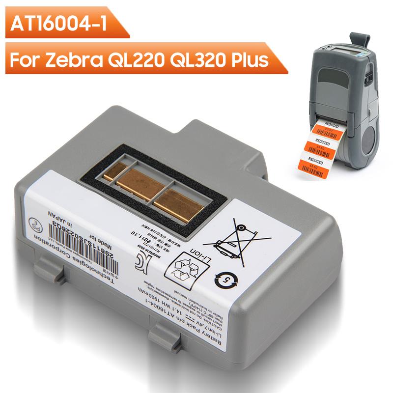 QL220+ QL320 QL320+ Barcode Scanner Battery Replacement Battery Part No.AT16004-1 for Zebra QL220 QL220+ QL320 QL320+ Barcode Scanner Battery Replacement Battery Part No.AT16004-1 for Zebra QL220