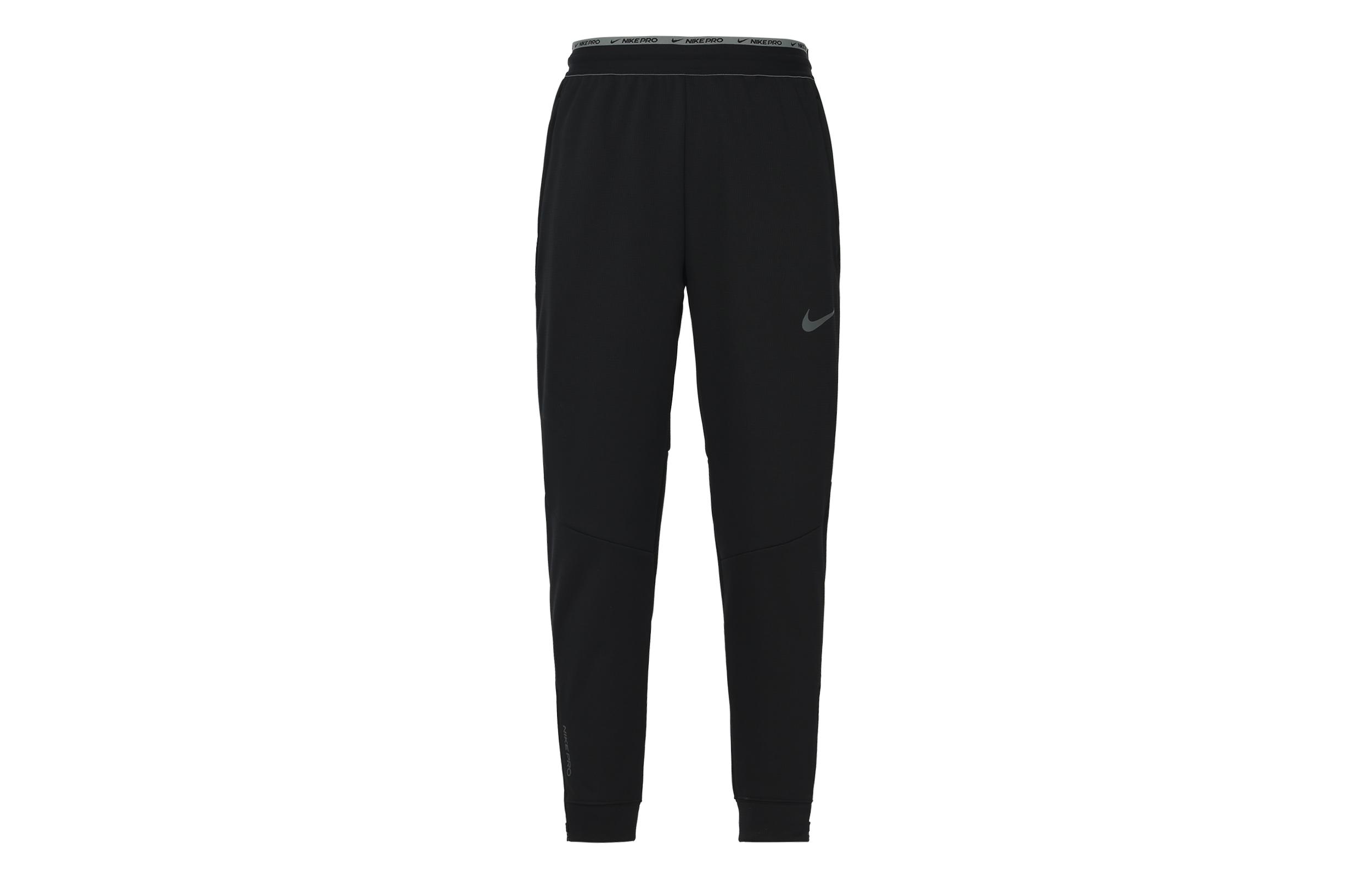 Nike NP TF Thermal Sphere Fleece Lined Thermal Elastic Cuff Long Socks Knitted Sweatpants Men s Black DD2123-010 XL