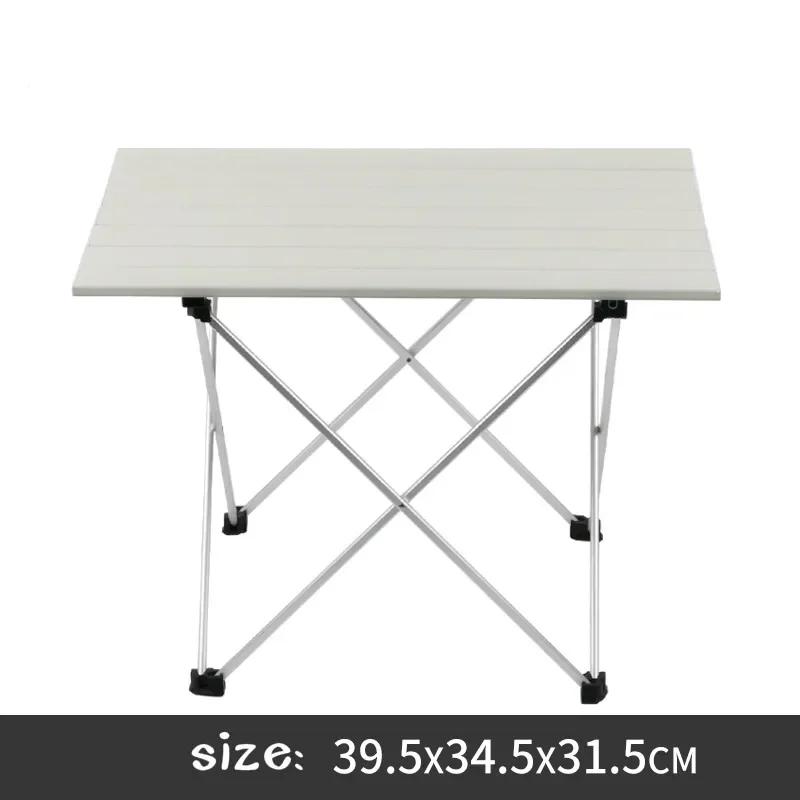 Ultralight Aluminum Folding Table - for Camping, Hiking & Picnic - Portable Outdoor Desk