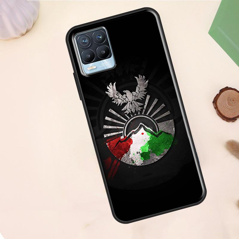 Kurdistan Flag Case For Realme C67 C71 C63 C61 C55 C51 C53 C35 C65 C75 11 12 13 14 Pro Plus GT6 GT7 15 Pro
