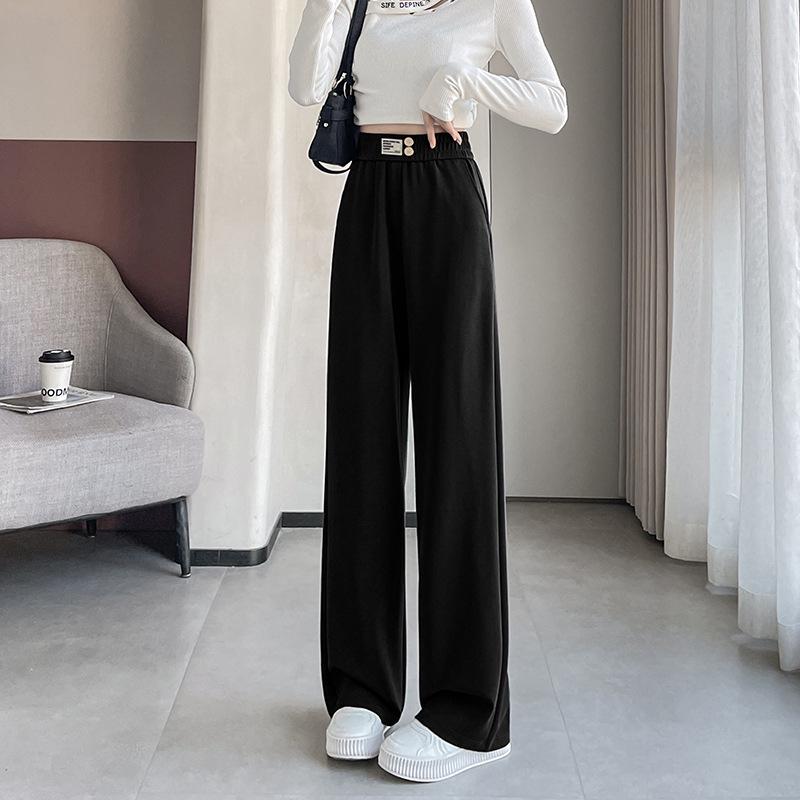 

Women s Tencel High-waisted Loose Drapey Pants - Spring/Autumn 2025 Collection M (50-55kg)