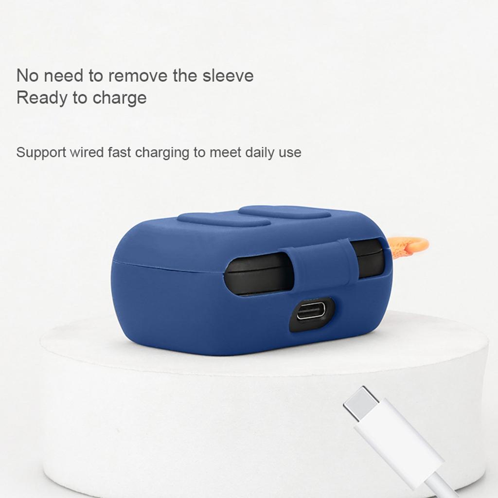 Trådlöst hörlursskydd Öronproppshylsa Gummi Mjukt hörlursfodral Hörsnäcksskydd Lättvikt för Dime 3