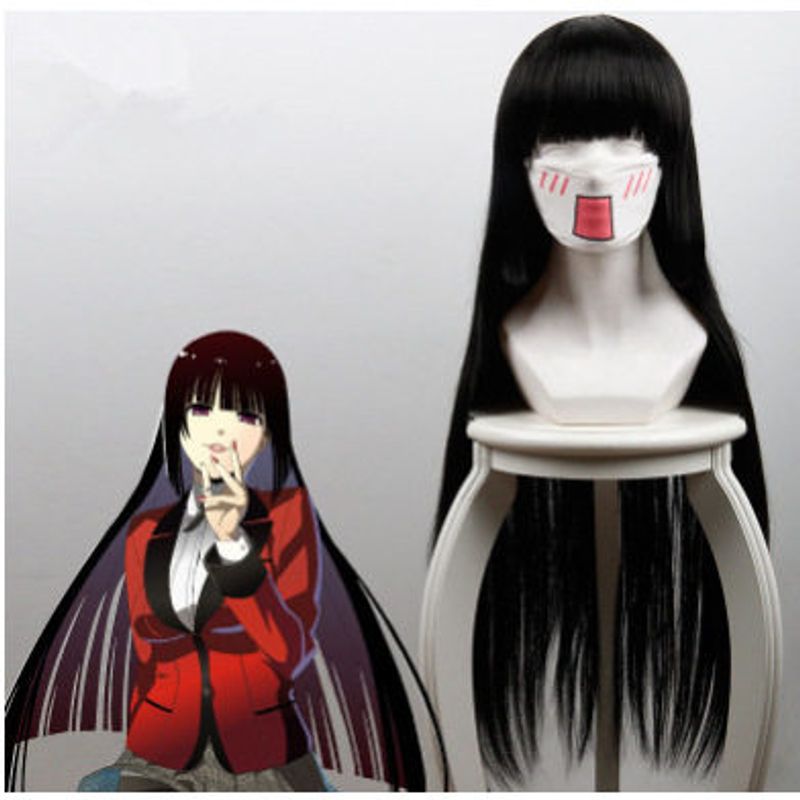 

Косплей костюм Kakegurui, набор: Костюмы для косплея Момобами Кёра, Сима, Ясиро, Юмеко в наличии Snake Eats Dream Wig One size