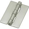 TRUSCO Aço Inoxidável Plano Comprimento Total 100mm peça 1 Dobradiça, (1 = saco) TLS-100A
