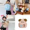 Fun And Playful Starry Design Dog Pattern Backpack For Boys And Girls In School