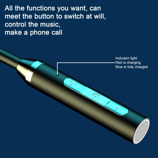 Hanging Neck Wireless Headphone Stereo Surround PX5 Waterproof Listen to Music Bluetooth-Compatible Earphone Sports Accessory