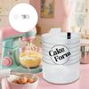 Round Shaped Baking Mould Adjustable Mousse Cake Ring Mould Retractable Dessert Acrylic Mould with Scale Cooking Decor Tools