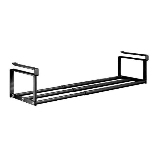Telescopic Shoe Rack Adjustable Cabinet Storage Hanging Shelf Organizer Multi-Functional No-drill Vertical Shoe Organizer
