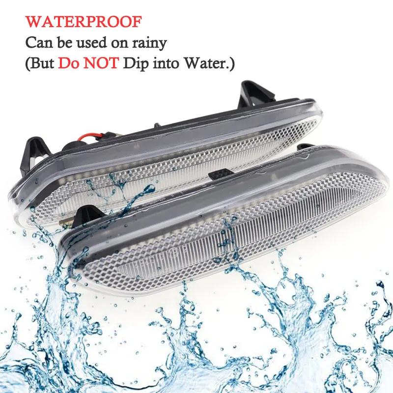 Flowing Water Blinker LED Dynamic Turn Signal Light For Mini Cooper R60 Countryman R61 Paceman Side Marker Flashing Indicator