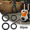 1/4 O-Rings O-Rings 80Pcs/Set Accessories For Pressure Washer