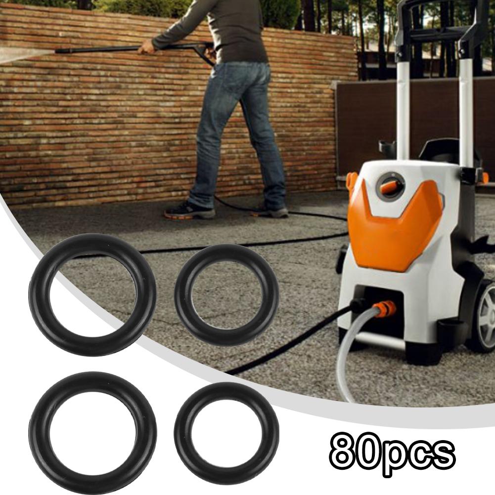 1/4 O-Rings O-Rings 80Pcs/Set Accessories For Pressure Washer