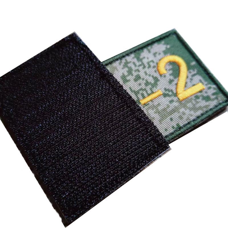 Anpassbarer taktischer Klett-ID-Patch
