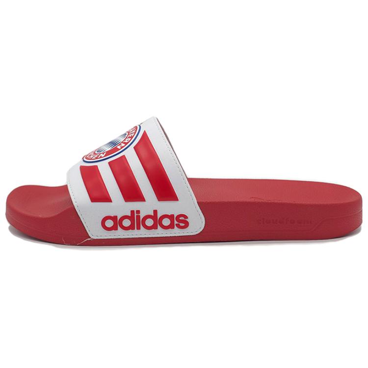 Adidas Adilette Comfortable Versatile Anti-Friction Slide Sandals Unisex Footwear Red JS4861 38