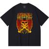 230 Gsm 100% Cotton Heavy Metal T-Shirt  Rock Band Popular Music Print Unisex Heavy Cotton T Shirt