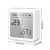  WIFI Thermostat Hygrometer Sensors LCD Display WIFI Humidity Temperature Detection Sensors Quick Response Monitoring