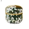 Tea Holding Jar Wide Application Bright-colored Multicolor Attractive Sturdy Anti-cracking Chocolate Can for Home